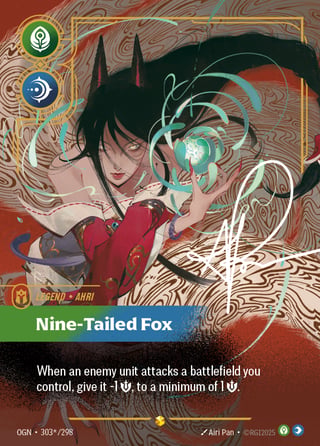 Nine-Tailed Fox OGN-303*/298 — Origins