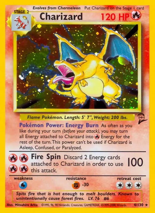 Charizard 004 — Base Set 2