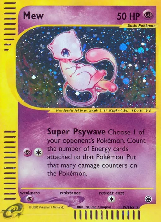 Mew 019 — Expedition Base Set