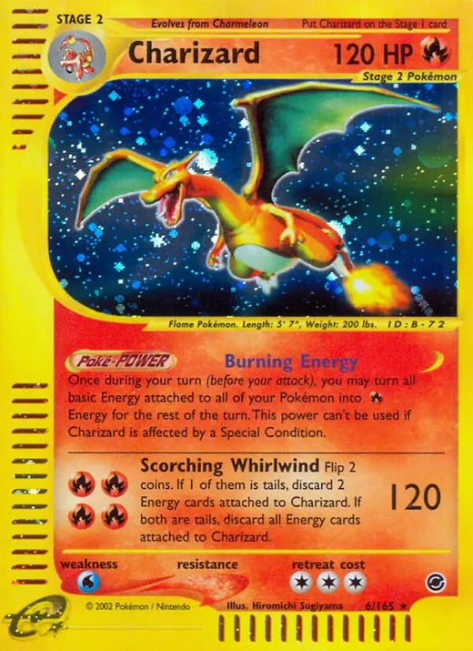 Dracaufeu 006 — Expedition Base Set