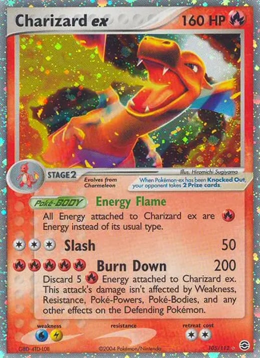 Dracaufeu ex 105 — FireRed & LeafGreen