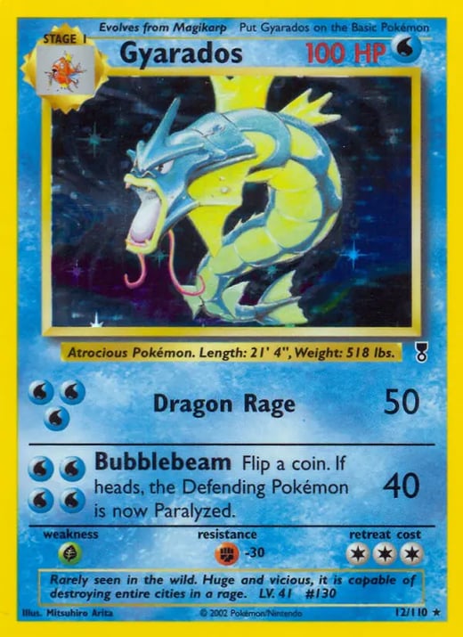 Gyarados 012 — Legendary Collection