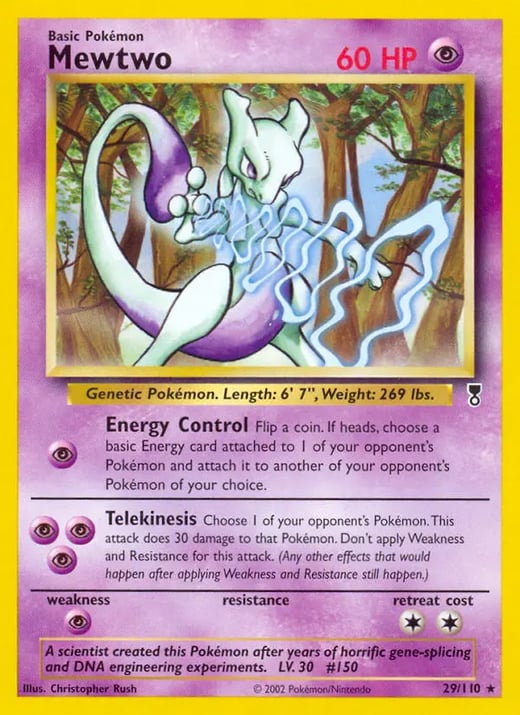 Mewtwo 029 — Legendary Collection