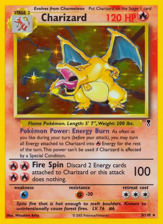 Charizard 003 — Legendary Collection