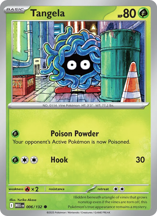 Tangela 006 — Mega Evolution Set