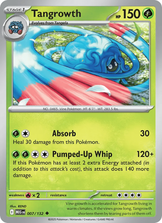 Tangrowth 007 — Mega Evolution Set