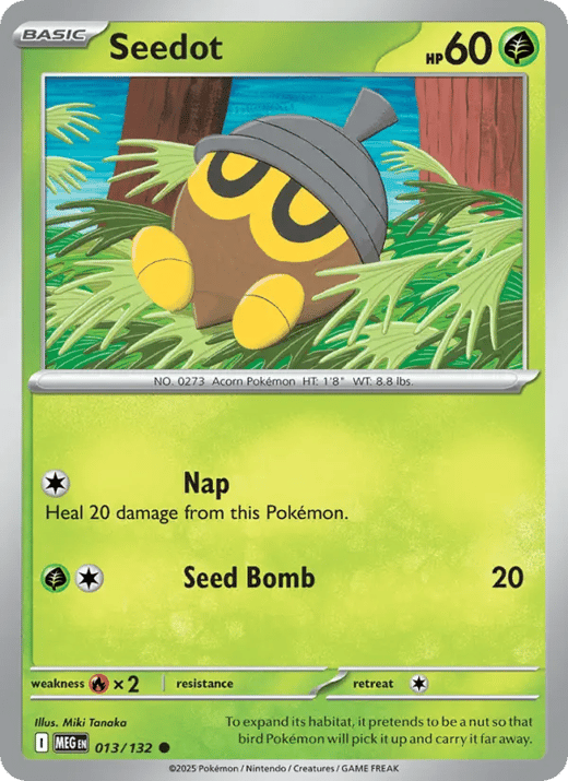 Seedot 013 — Mega Evolution Set
