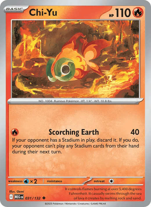 Chi-Yu 031 — Mega Evolution Set