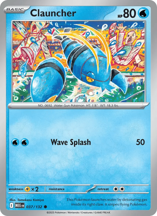 Clauncher 037 — Mega Evolution Set