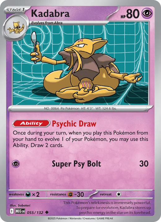 Kadabra 055 — Mega Evolution