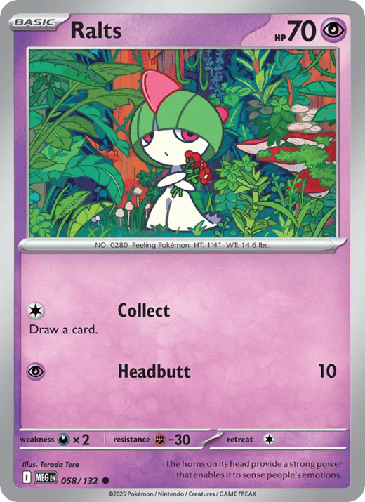 Ralts 058 — Mega Evolution
