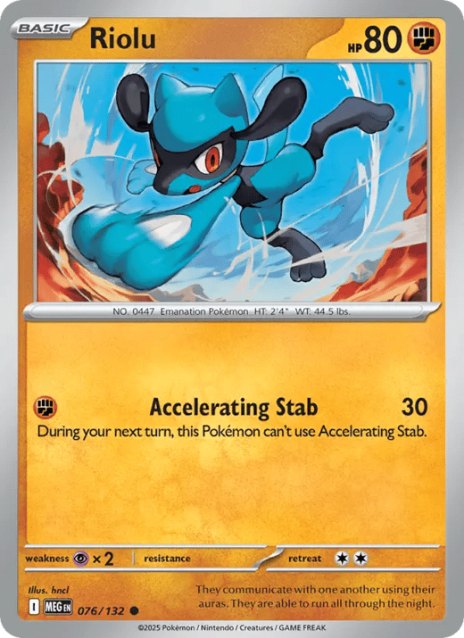 Riolu 076 — Mega Evolution