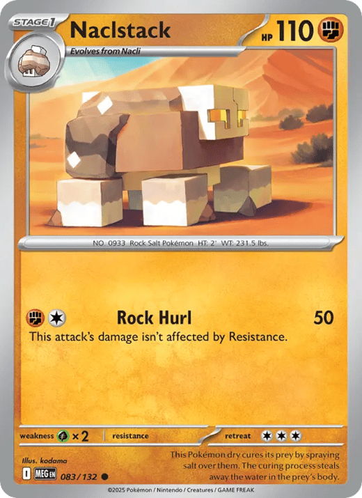Naclstack 083 — Mega Evolution