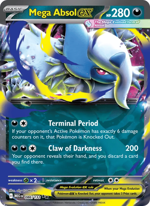 Mega Absol ex 086 — Mega Evolution