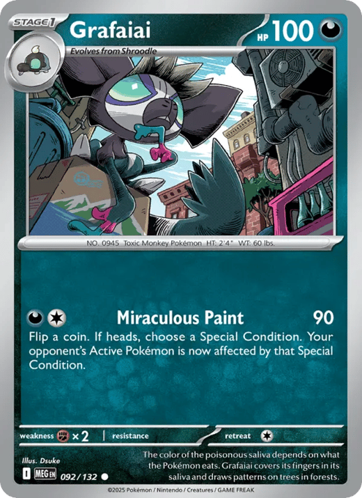 Grafaiai 092 — Mega Evolution
