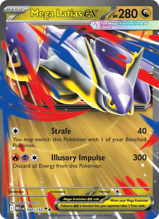 Mega Latias ex 100 — Mega Evolution