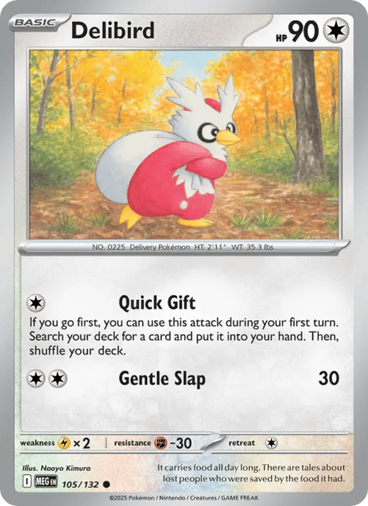 Delibird 105 — Mega Evolution