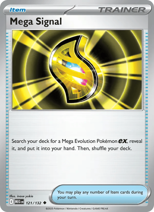 Mega Signal 121 — Mega Evolution