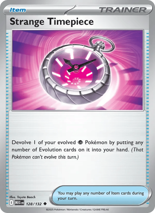 Strange Timepiece 128 — Mega Evolution