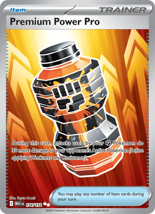 Premium Power Pro 174 — Mega Evolution
