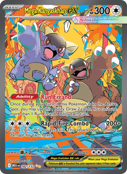 Mega Kangaskhan ex 182 — Mega Evolution