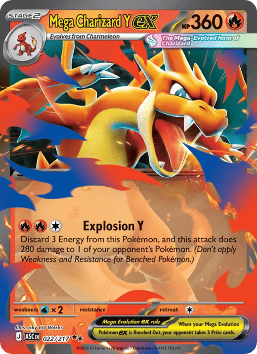 Méga-Dracaufeu Y-ex 22 — Héros Transcendants