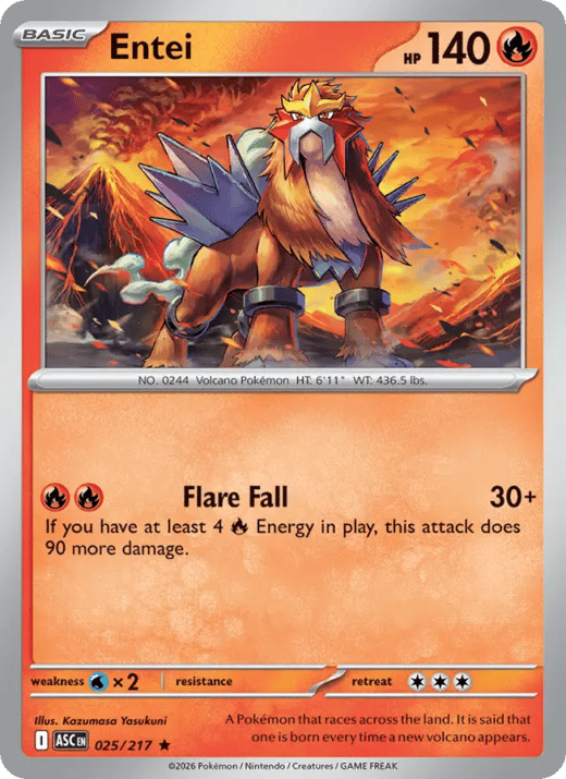 Entei 025 — Héros Transcendants