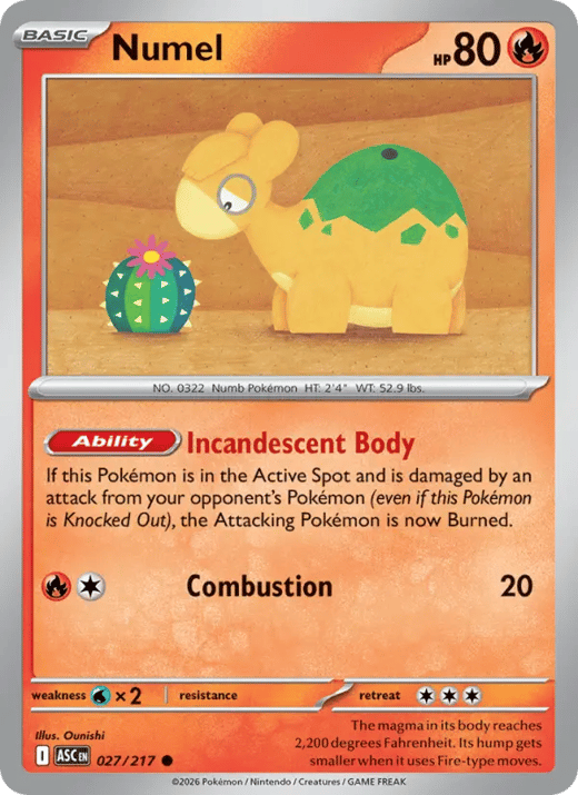 Numel 027 — Ascended Heroes Set