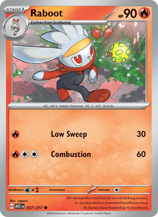 Raboot 037 — Ascended Heroes Set