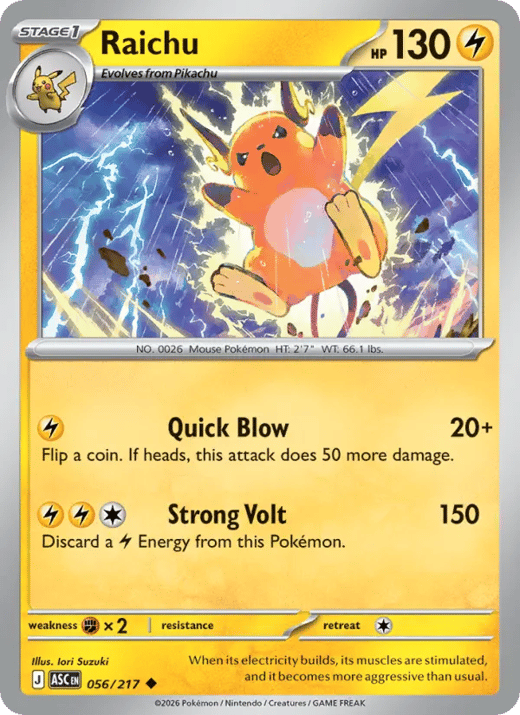 Raichu 56 — Héros Transcendants