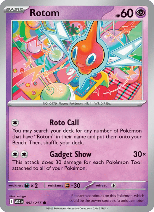 Rotom 092 — Ascended Heroes