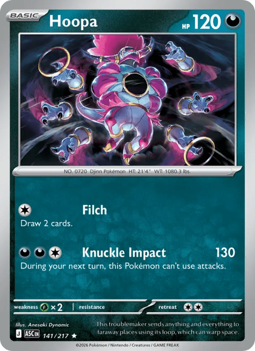 Hoopa 141 — Héros Transcendants