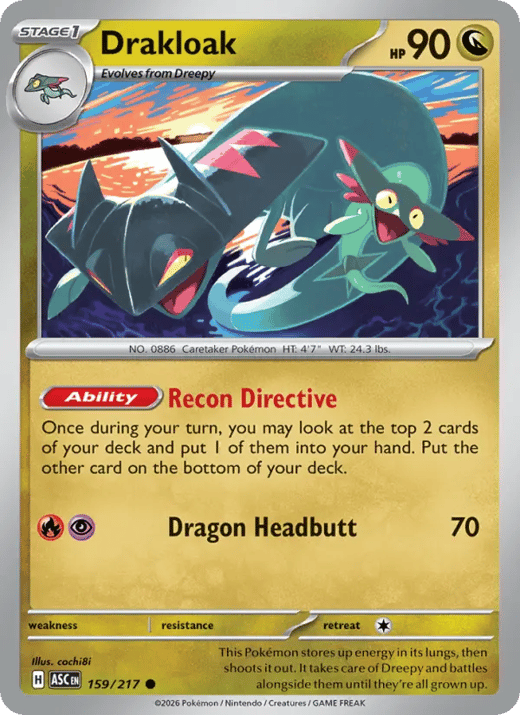 Drakloak 159 — Ascended Heroes