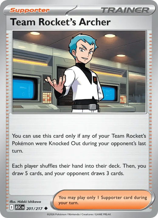 Amos de la Team Rocket 201 — Héros Transcendants