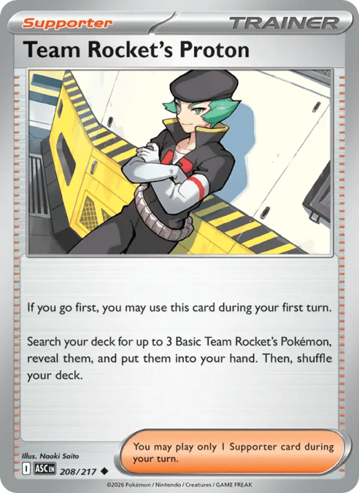Lance de la Team Rocket 208 — Héros Transcendants