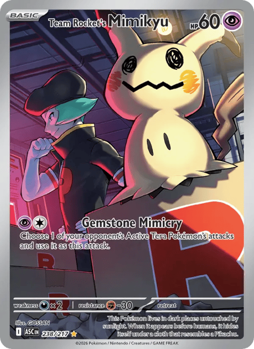 Mimiqui de la Team Rocket 238 — Héros Transcendants