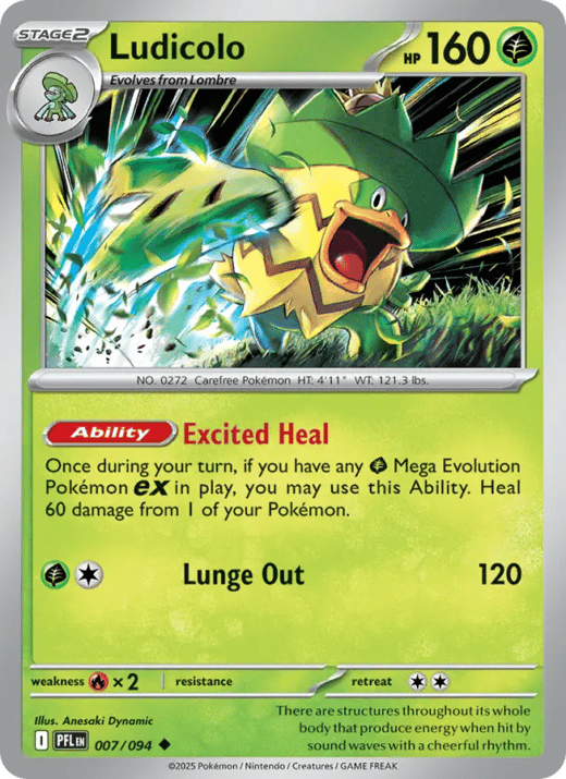 Ludicolo 007 — Flammes Fantasmagoriques