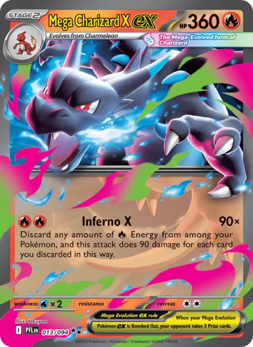 Méga-Dracaufeu X-ex 13 — Flammes Fantasmagoriques