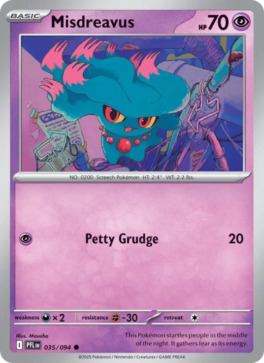 Misdreavus 035 — Phantasmal Flames Set