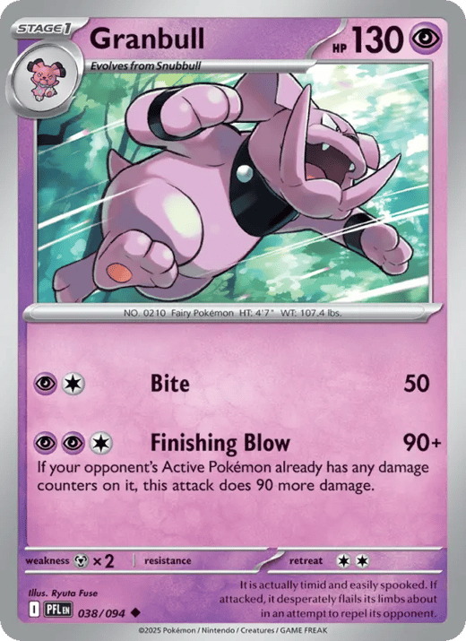 Granbull 038 — Flammes Fantasmagoriques