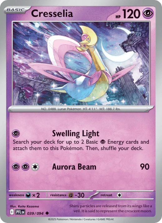 Cresselia 039 — Flammes Fantasmagoriques
