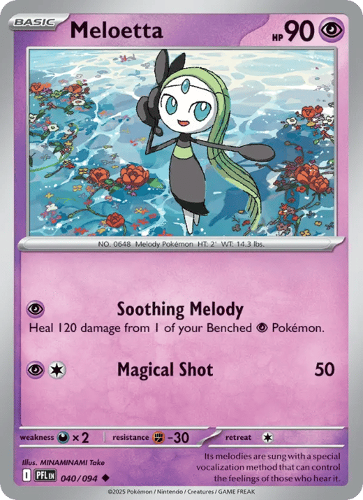 Meloetta 040 — Flammes Fantasmagoriques