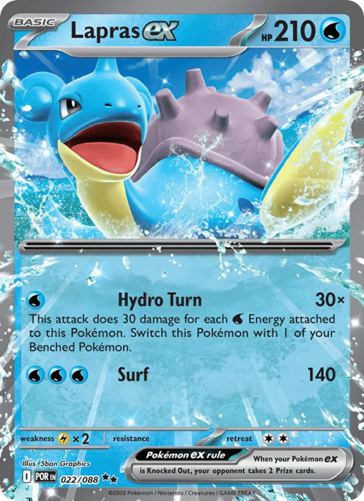 Lapras ex 022 — Perfect Order Set
