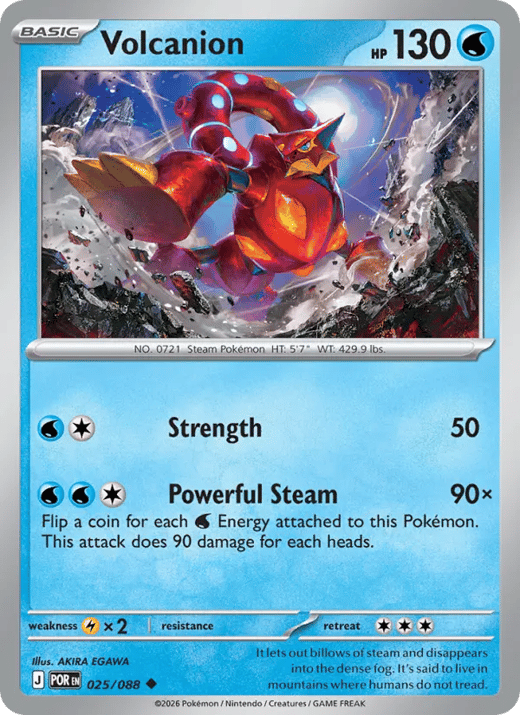 Volcanion 025 — Équilibre Parfait
