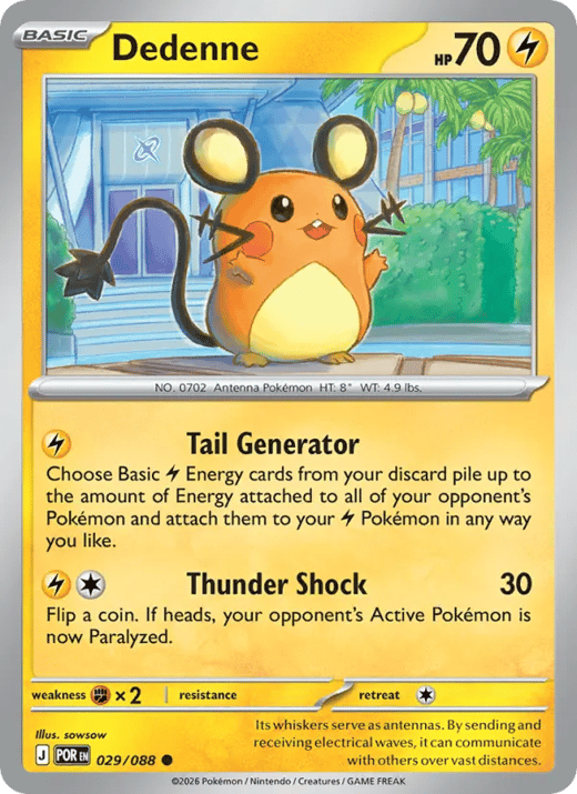Dedenne 29 — Équilibre Parfait