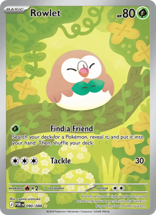 Rowlet 090 — Perfect Order