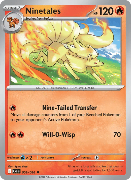 Ninetales 009 — Chaos Rising Set