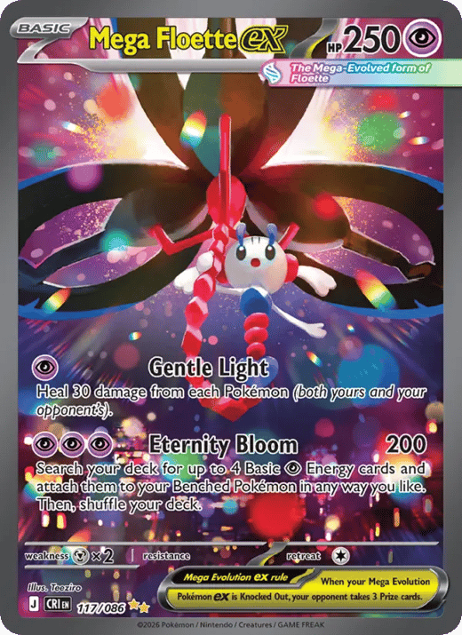 Méga-Floette-ex 117 — Chaos Ascendant