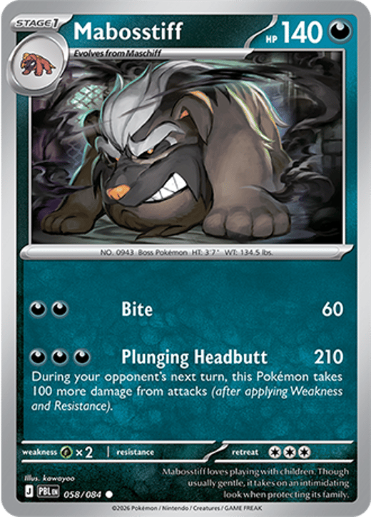 Mabosstiff 058 — Pitch Black