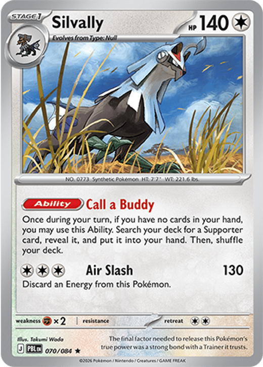 Silvally 070 — Pitch Black